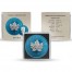 Canada CANADIAN MAPLE LEAF SPACE BLUE series SPACE EDITION $5 Dollar Silver Coin 2019 Galvanic plated 1 oz